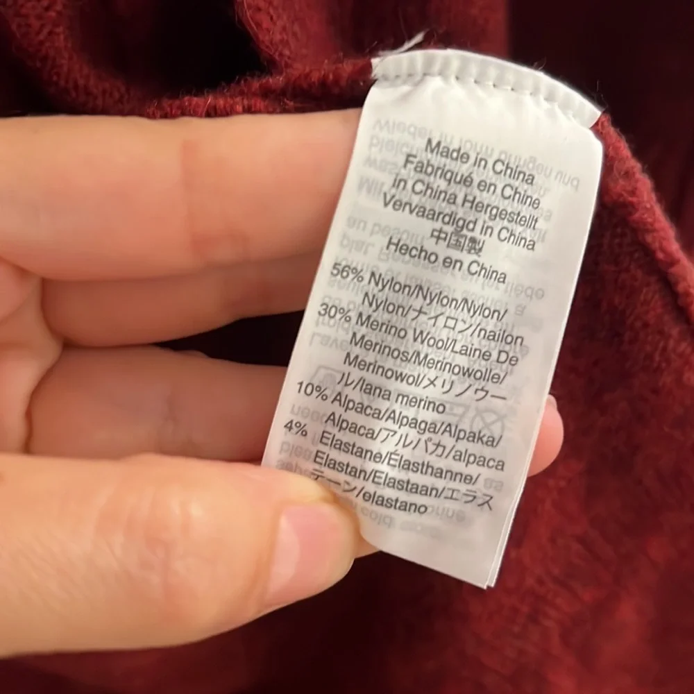 Madewell Kent Alpaca blend cardigan. - Picture 7 of 7